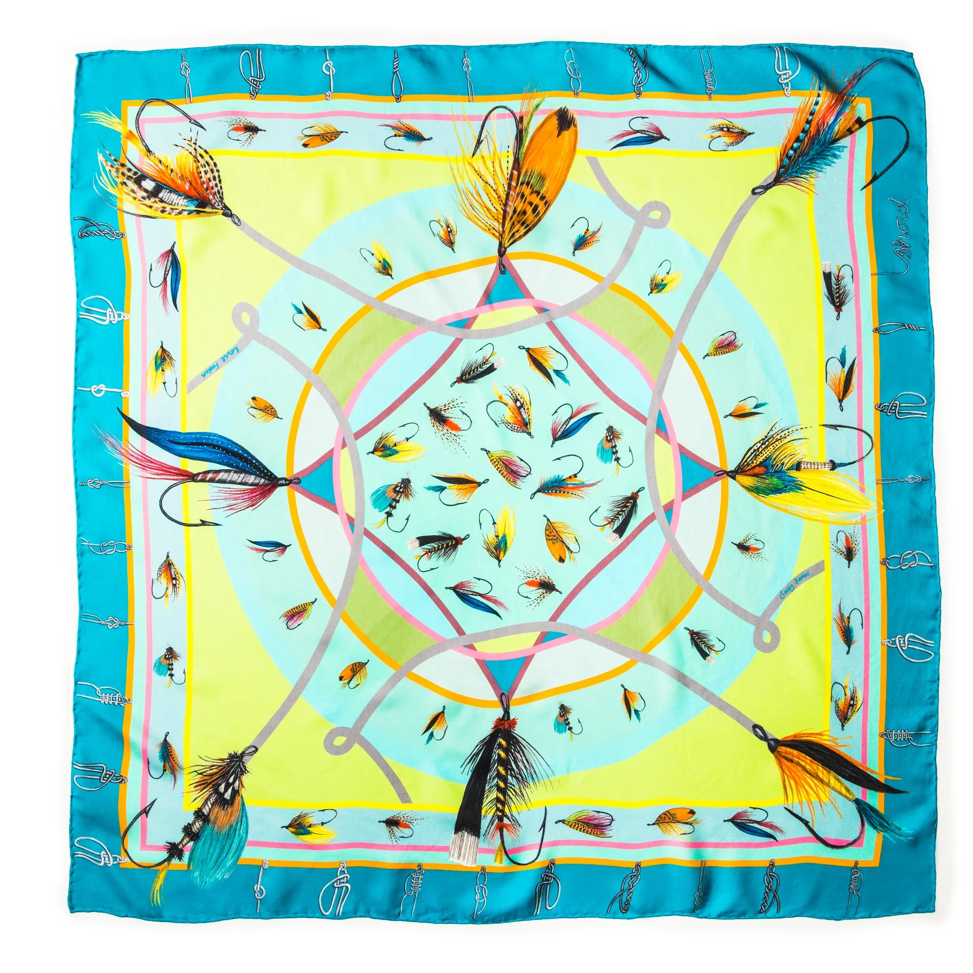 The Tay Silk Scarf - Dawn