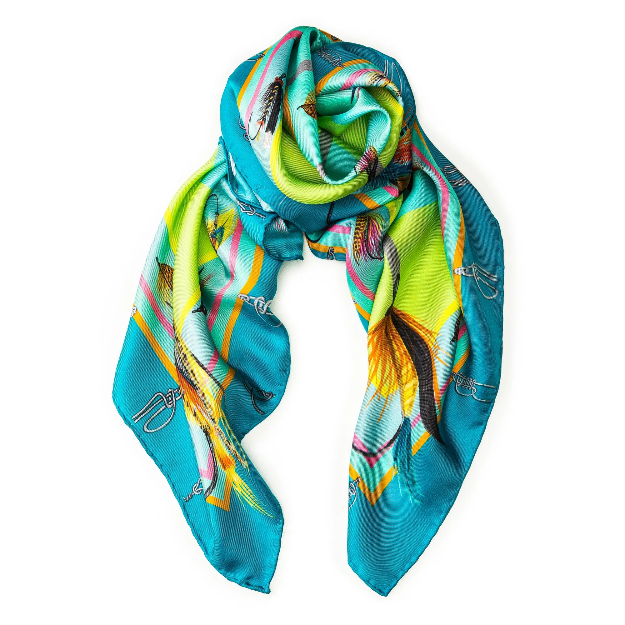 The Tay Silk Scarf - Dawn