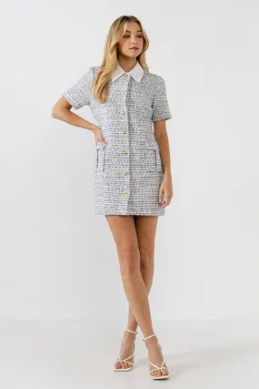 Tweed Mini Dress
