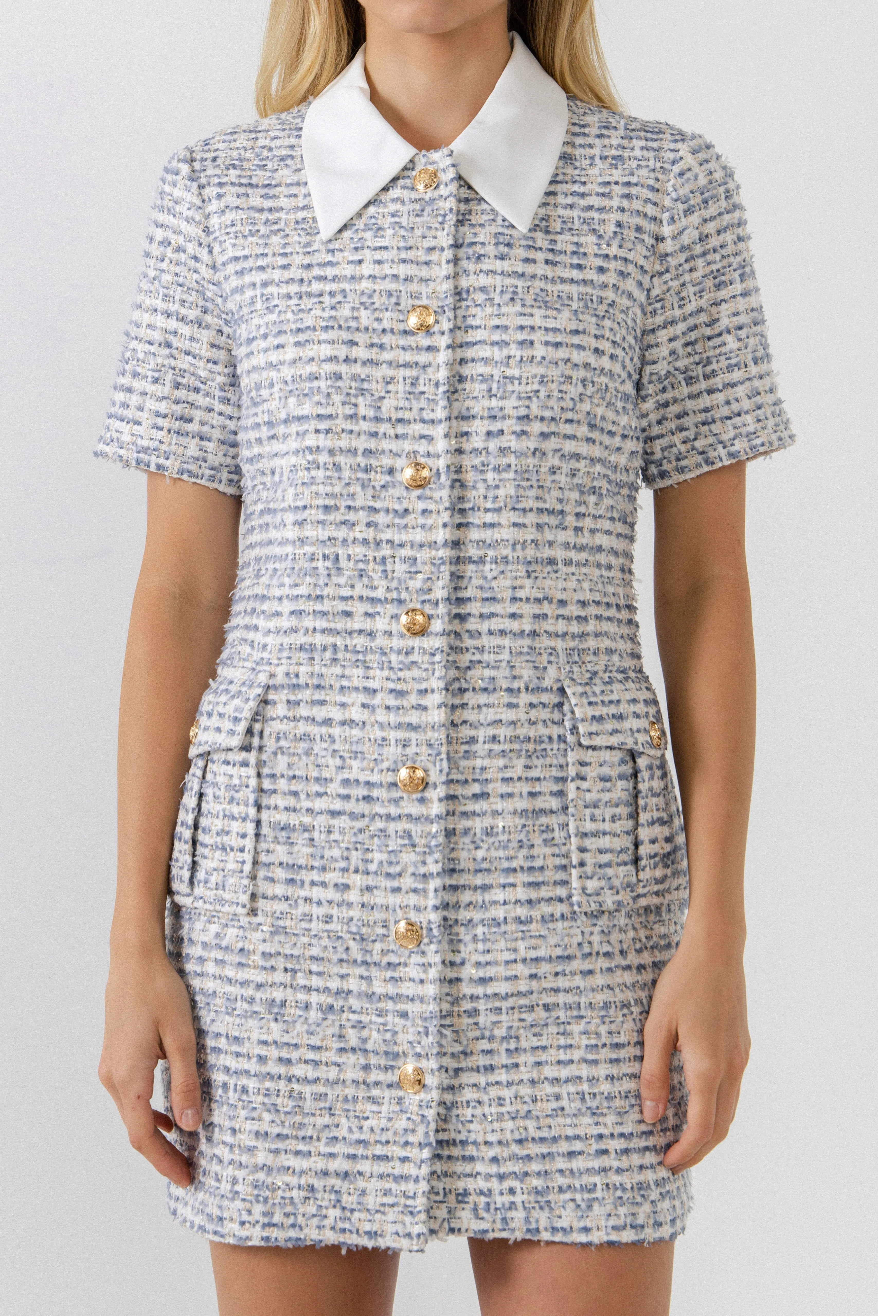 Tweed Mini Dress
