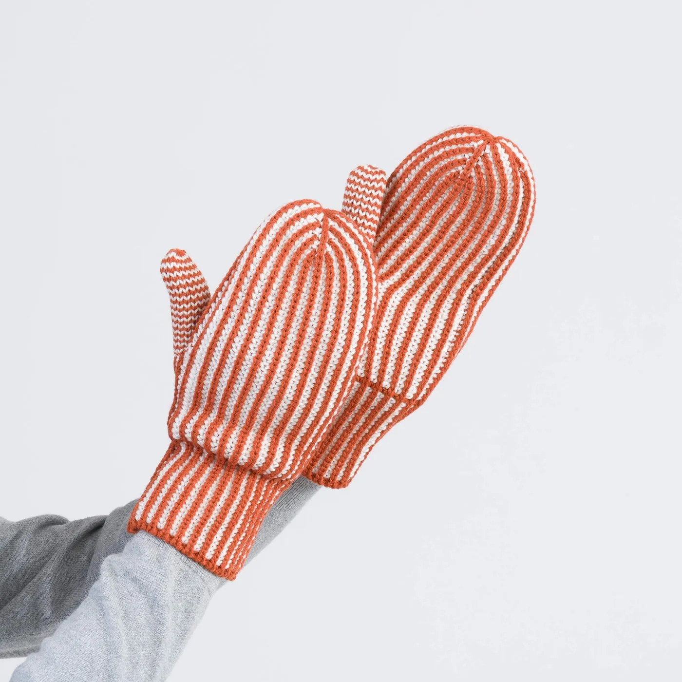 Verloop Stripe Knit Mittens