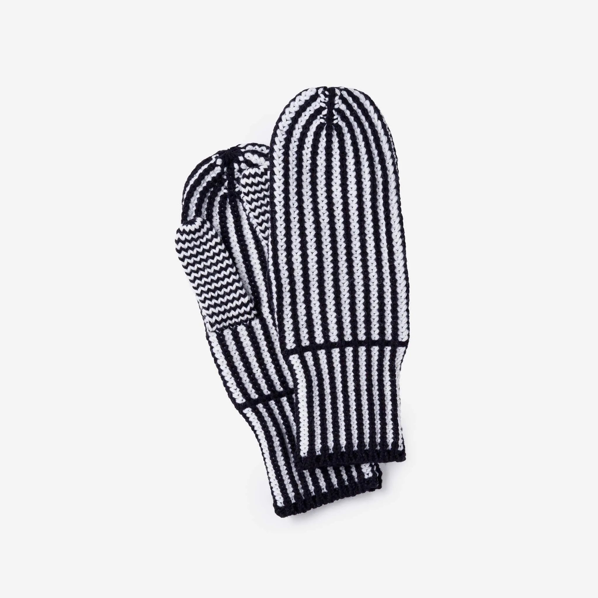 Verloop Stripe Knit Mittens