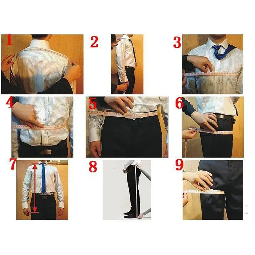 Wiaofellas  -  Grey Warm Tweed Elegant Men Suits Double Breasted Casual Slim Fit Blazers Hombre High Quality Custom 2 Piece Set Costume