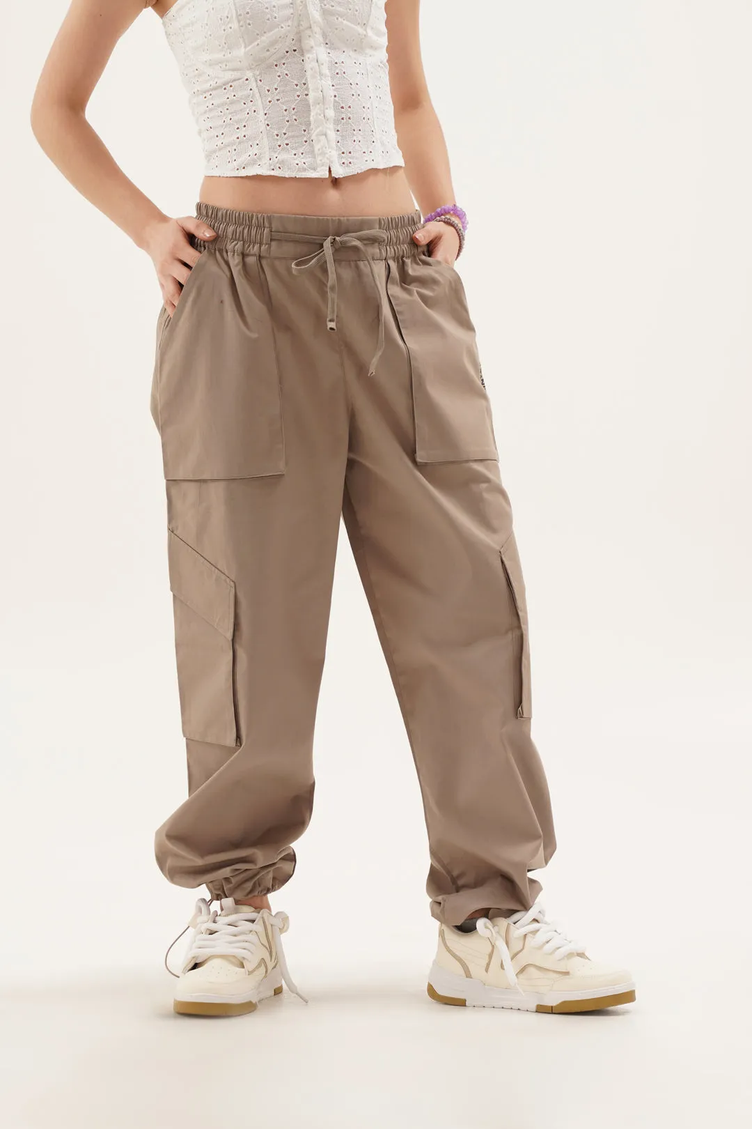Women NOMAD Dusky Parachute Pants