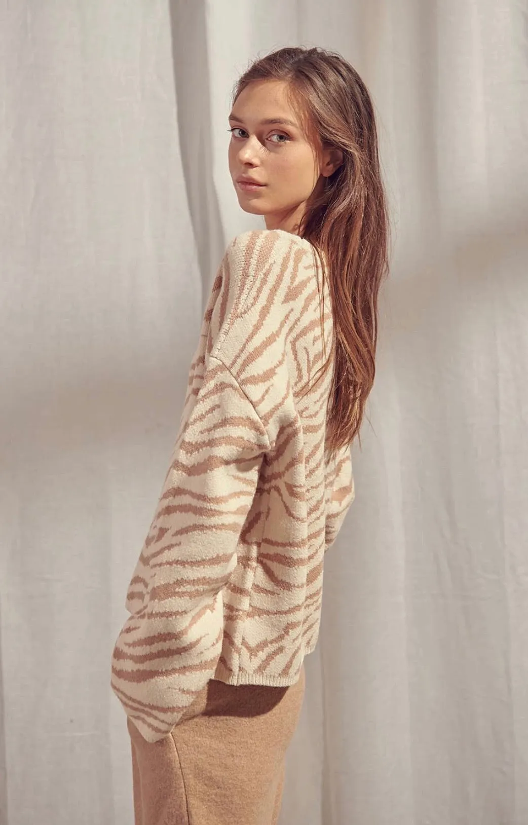 Zebra Sweater