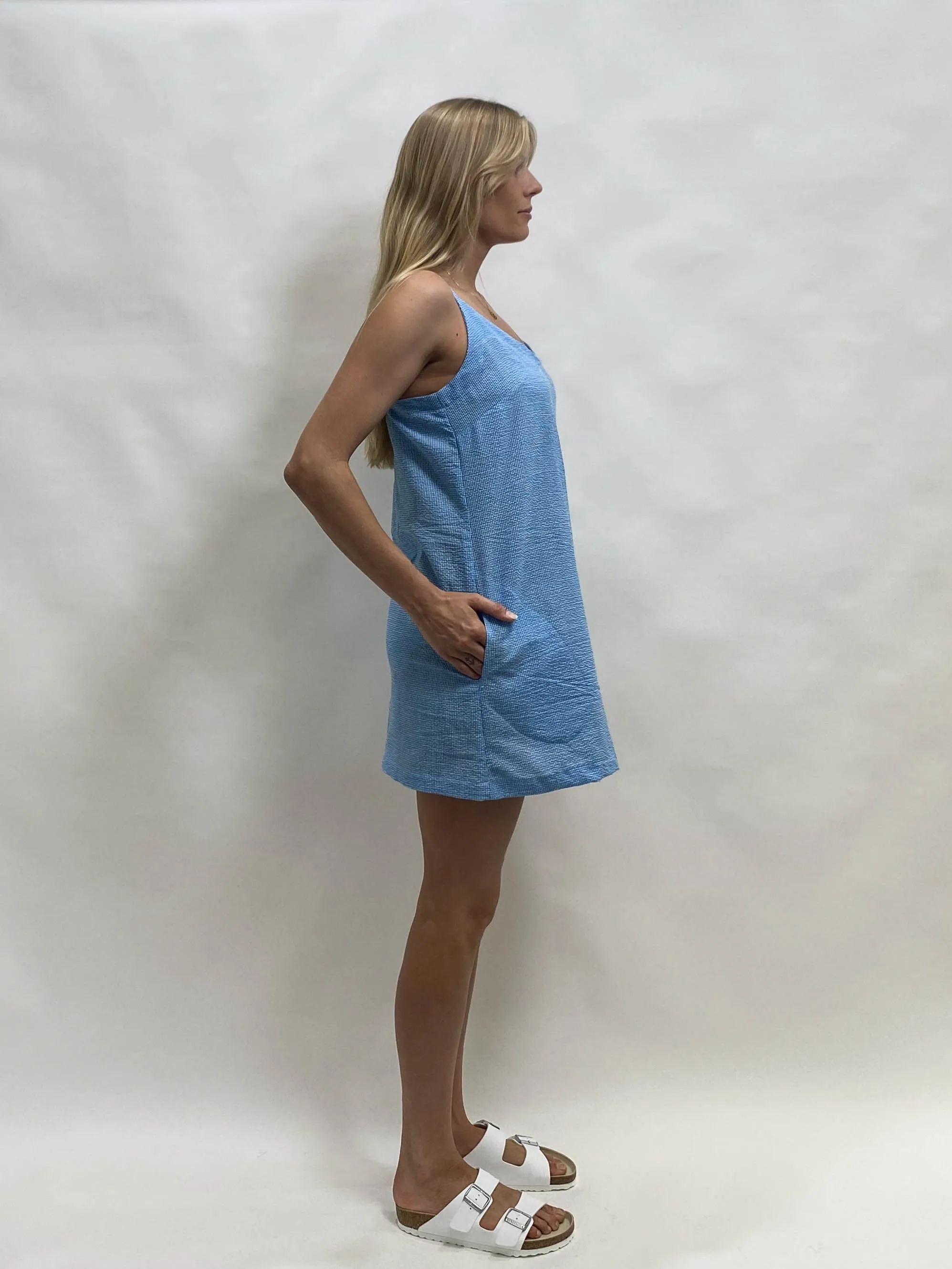 Zellsea Linda V Neck Dress